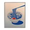 Stupell Industries Ramen Noodle Bowl Gradient Framed Giclee, design by Seven Trees Design